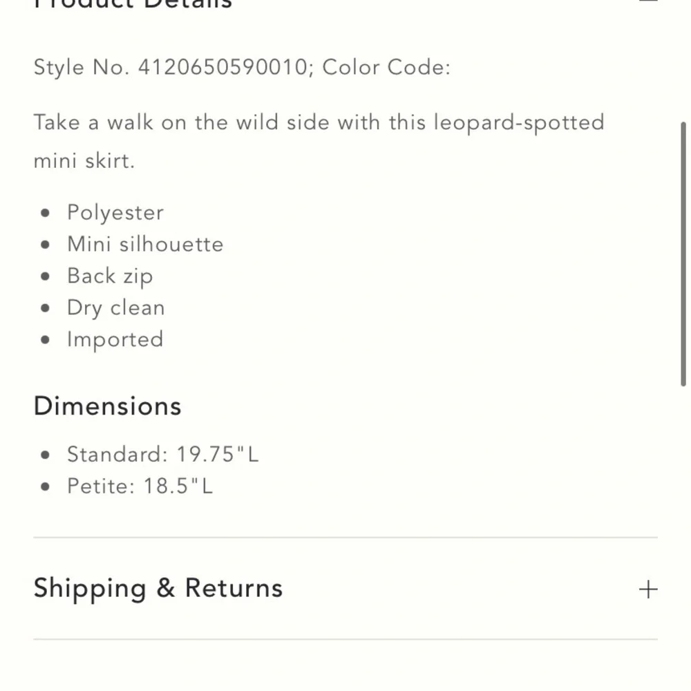 Anthropologie grace Ann leopard skirt new size 12